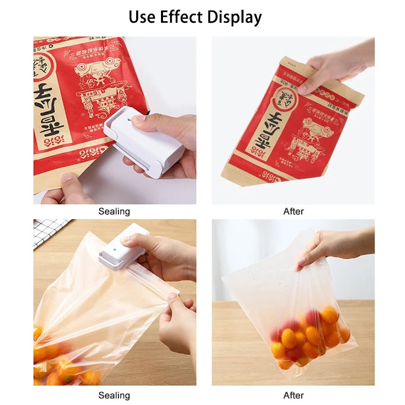 Mini Heat Bag Seal Machine – Thermal Plastic Food Bag Sealer
