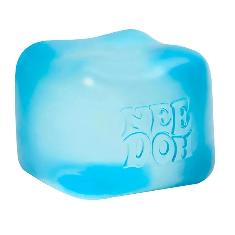 NeeDoh Fuzz Ball Jellyfish Squishy – Stress Relief Blind Box Toy