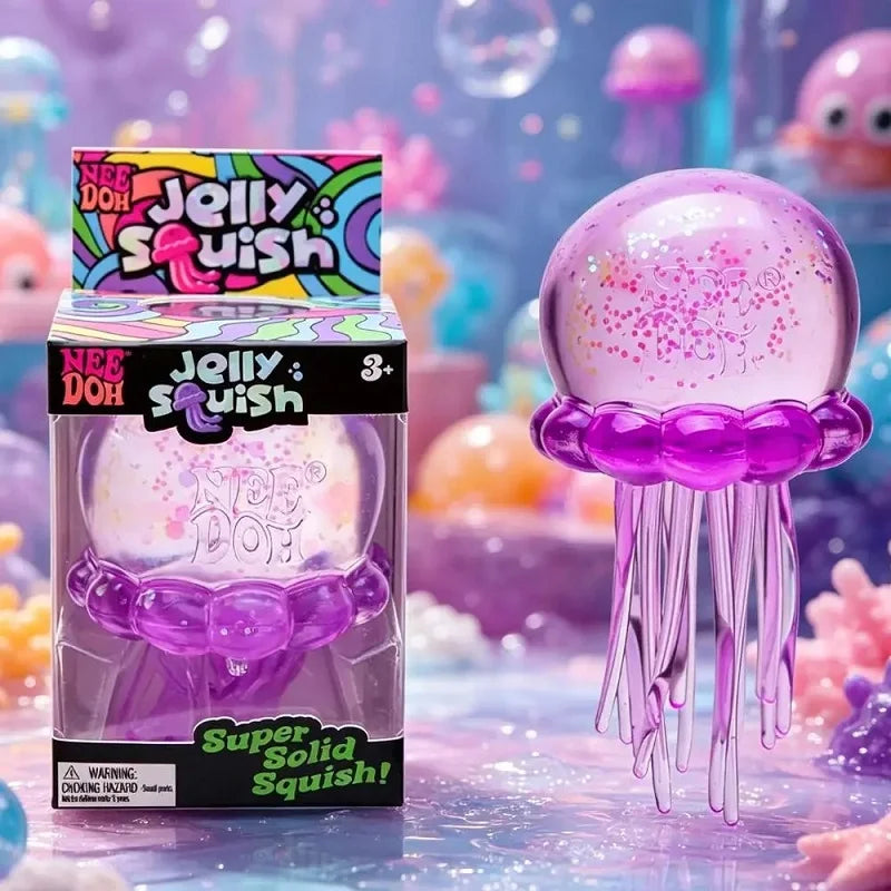 NeeDoh Jellyfish Octopus Squishy Sensory Squeeze Toy