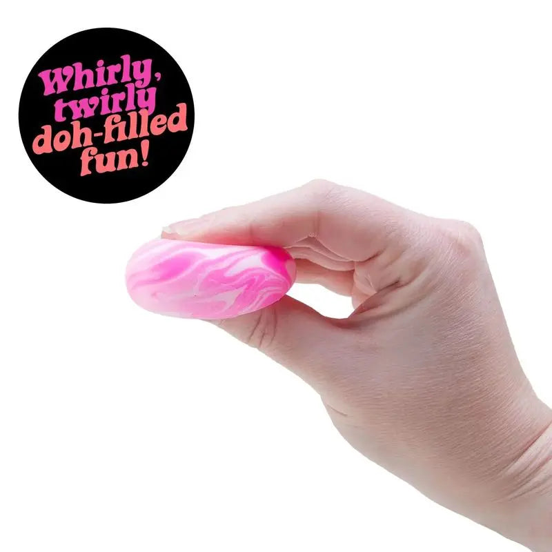 Swirl NeeDoh Teenie Stress Balls – Ultra Squishy Blind Box (4-Pack)