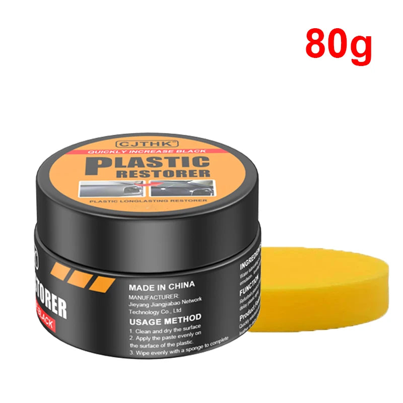 Car Plastic Restorer – Back to Black Gloss Auto Polish & Coating Renovator