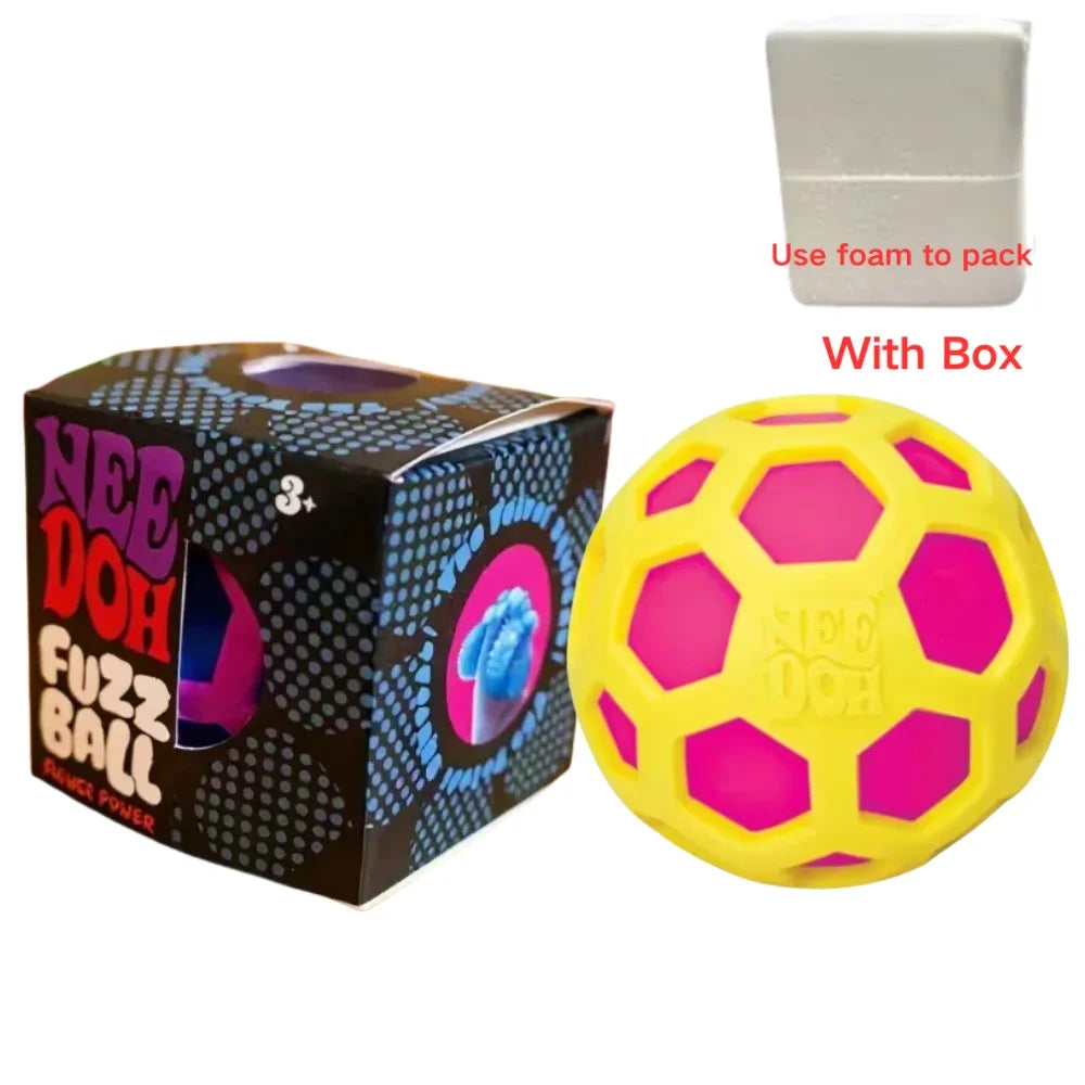 Schylling NeeDoh Atomic Stress Relief Ball – Anti-Anxiety Sensory Fidget Toy