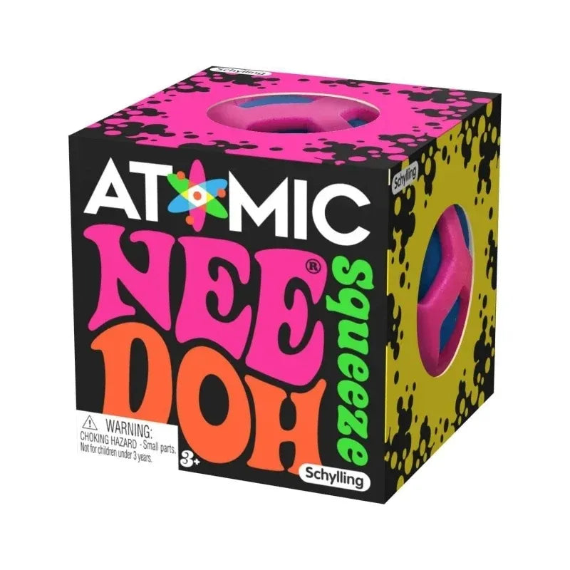 Schylling NeeDoh Atomic Stress Relief Squishy Squeeze Toy