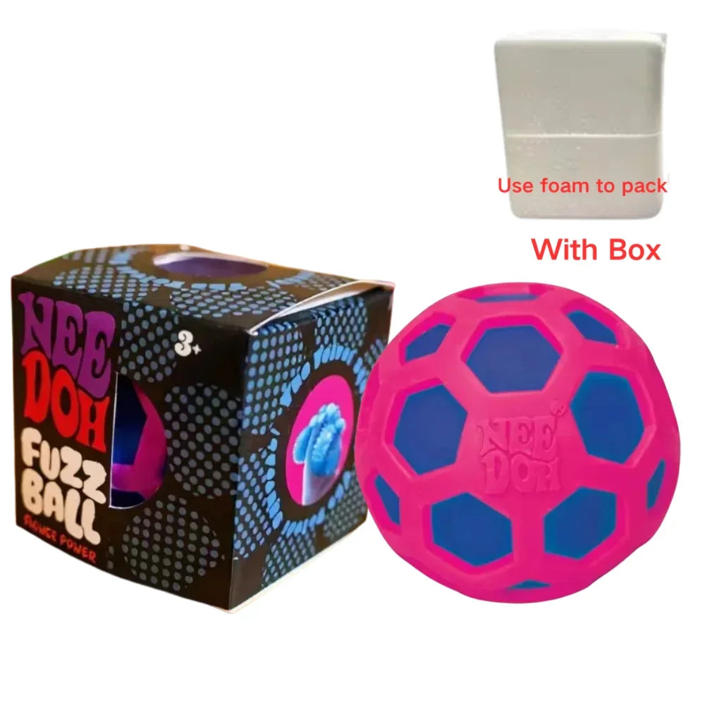 Schylling NeeDoh Atomic Stress Relief Ball – Anti-Anxiety Sensory Fidget Toy