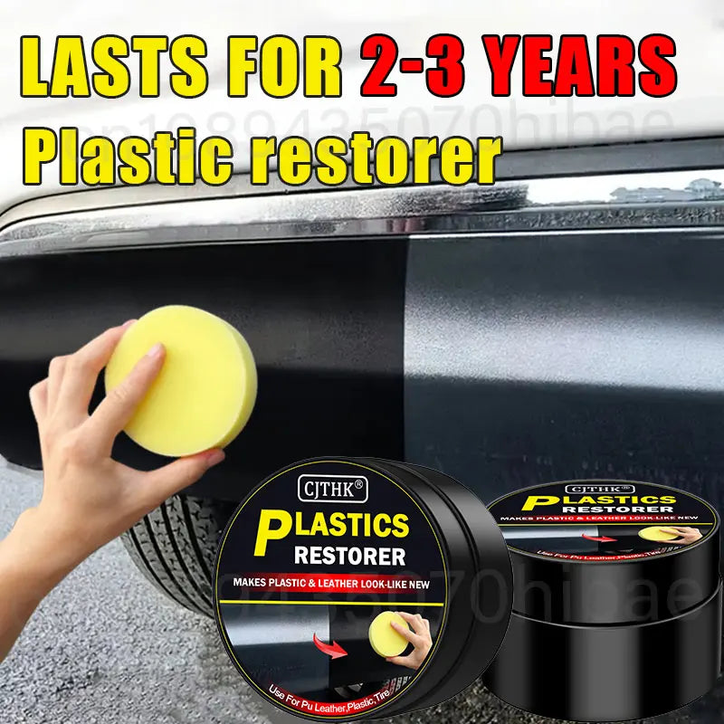 Car Plastic Restorer – Back to Black Gloss Auto Polish & Coating Renovator