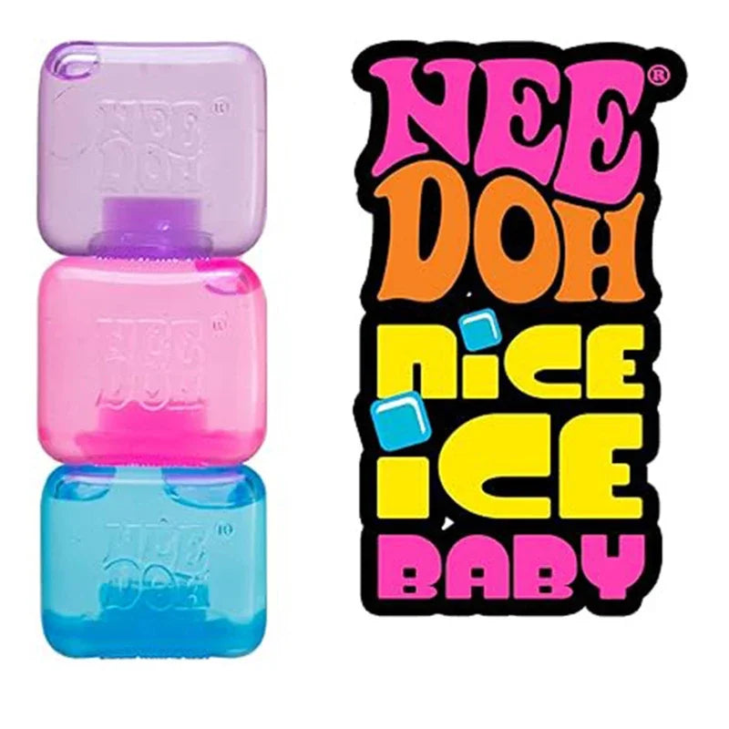 Schylling NeeDoh Nice Cube Sensory Stress Relief Squeeze Toy
