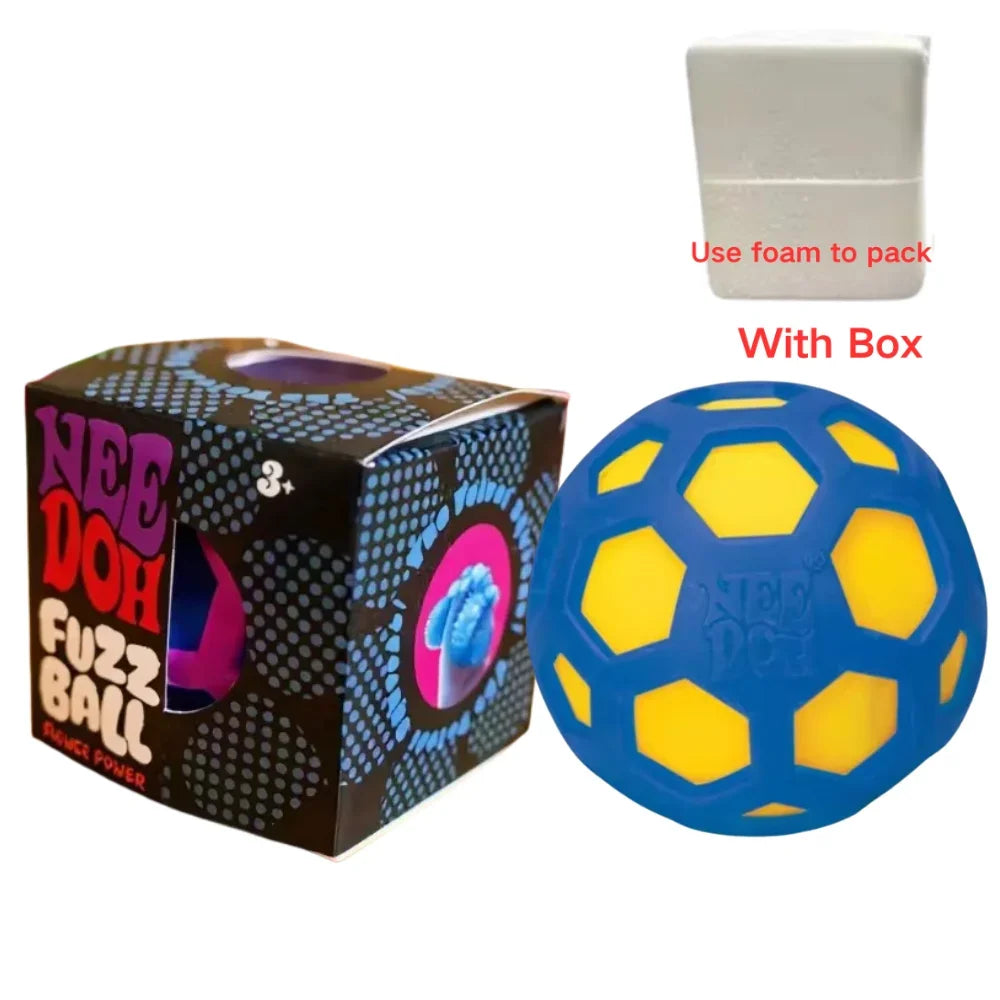 Schylling NeeDoh Atomic Stress Relief Ball – Anti-Anxiety Sensory Fidget Toy