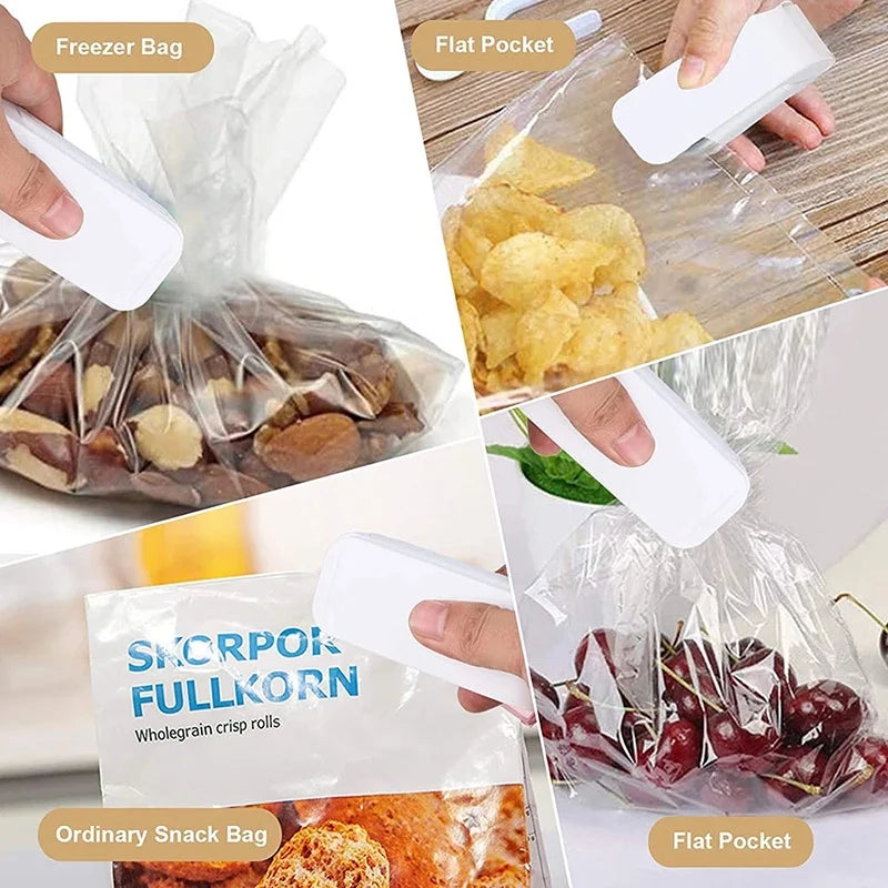 Mini Heat Bag Seal Machine – Thermal Plastic Food Bag Sealer