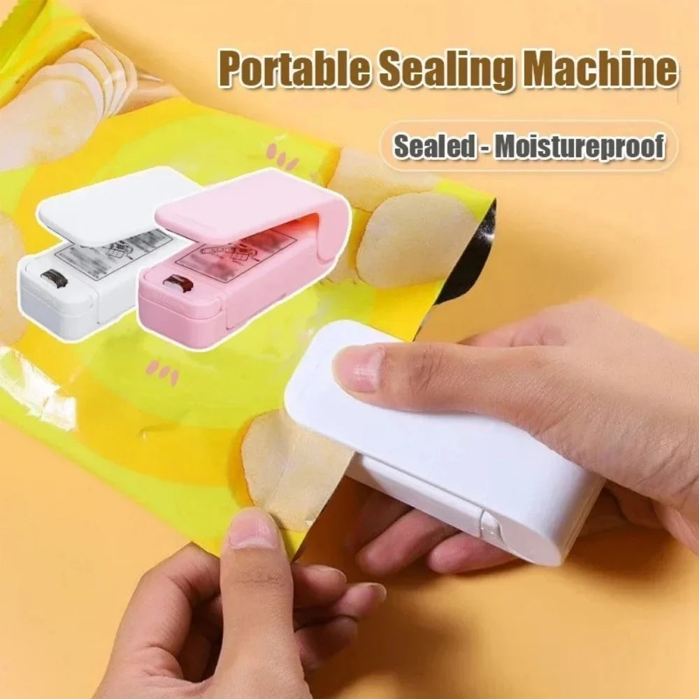 Portable Mini Heat Bag Sealing Machine – Reusable Food Bag Closure