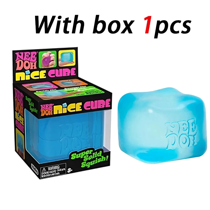 Schylling NeeDoh Nice Cube Sensory Stress Relief Squeeze Toy