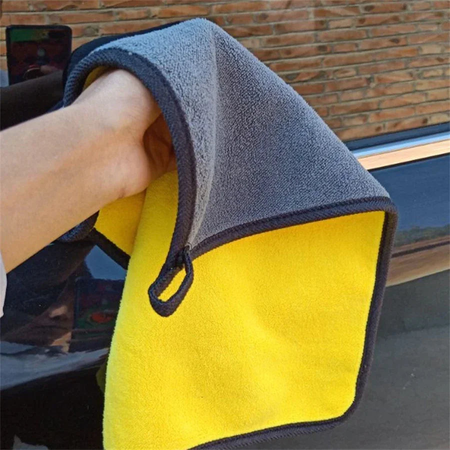 Microfiber Car Cleaning Towel – Thickened Soft Drying Cloth (1-10 Pack)