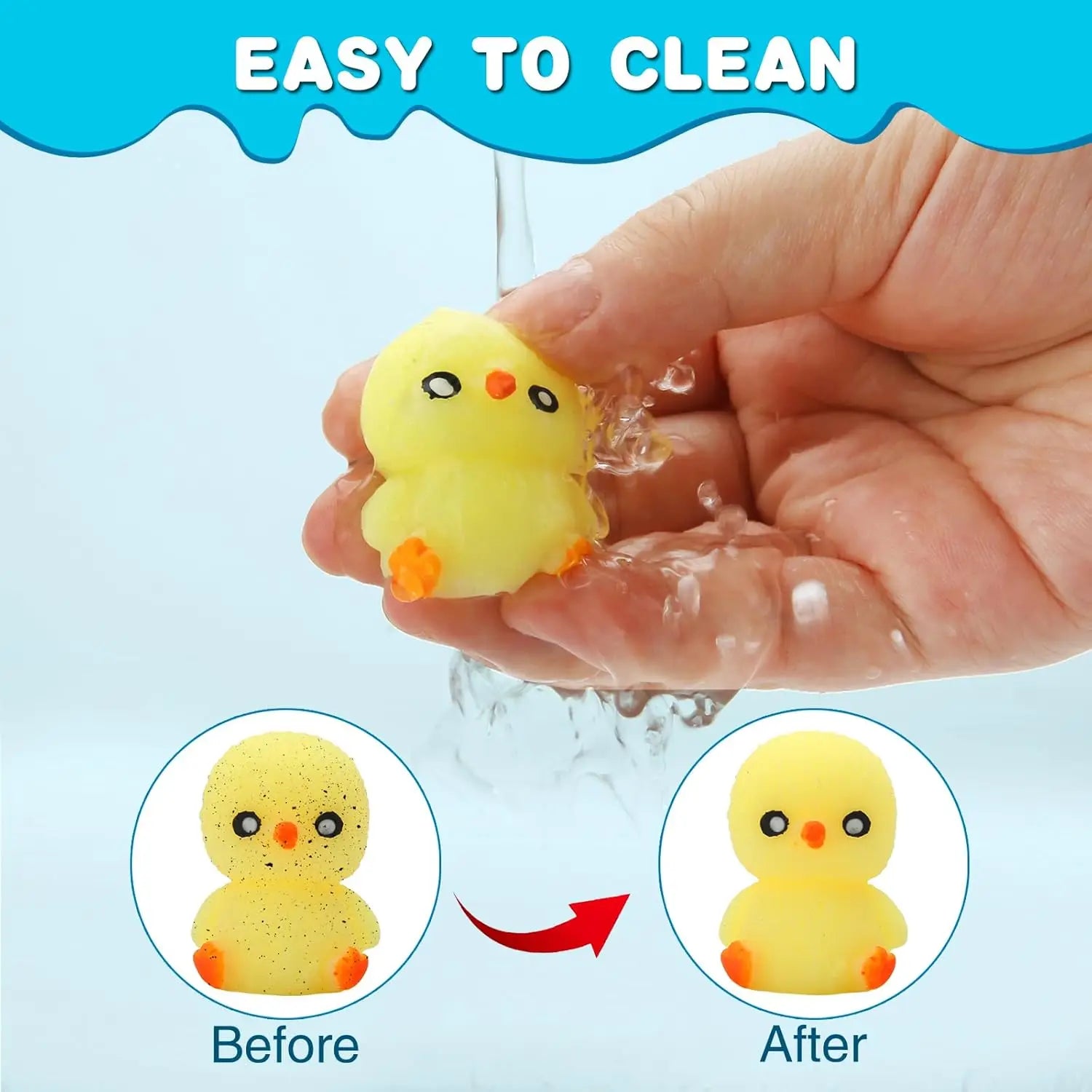 30-Pack Kawaii Squishy Toys – Party Favors & Sensory Stress Relief Set