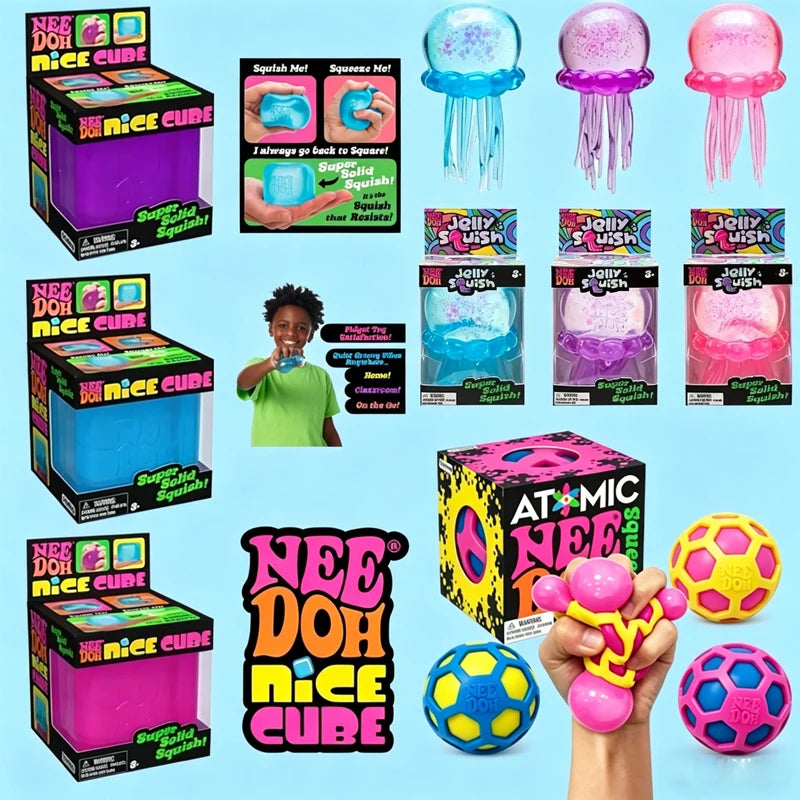 NeeDoh Atomic Stress Relief Ball – Blind Box Fidget Toy